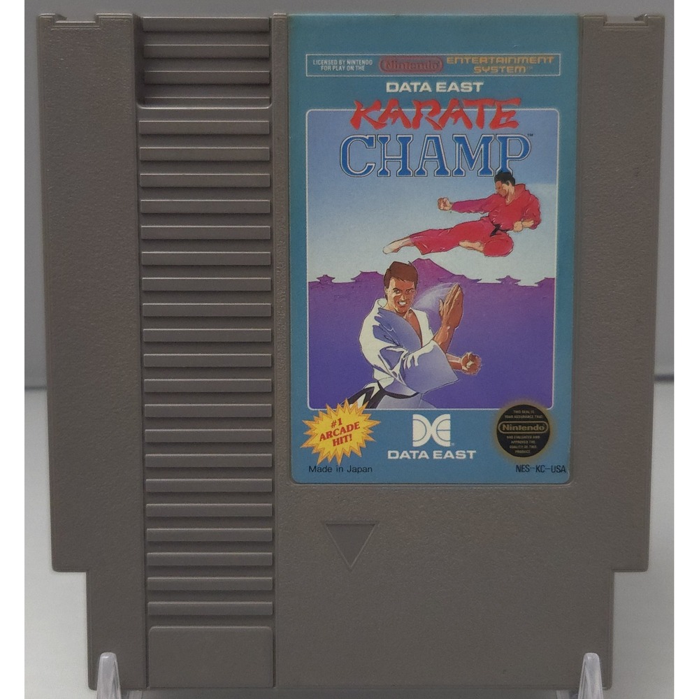 Karate Champ (Nintendo Entertainment System NES 1986) Cartridge Tested‎ & Works